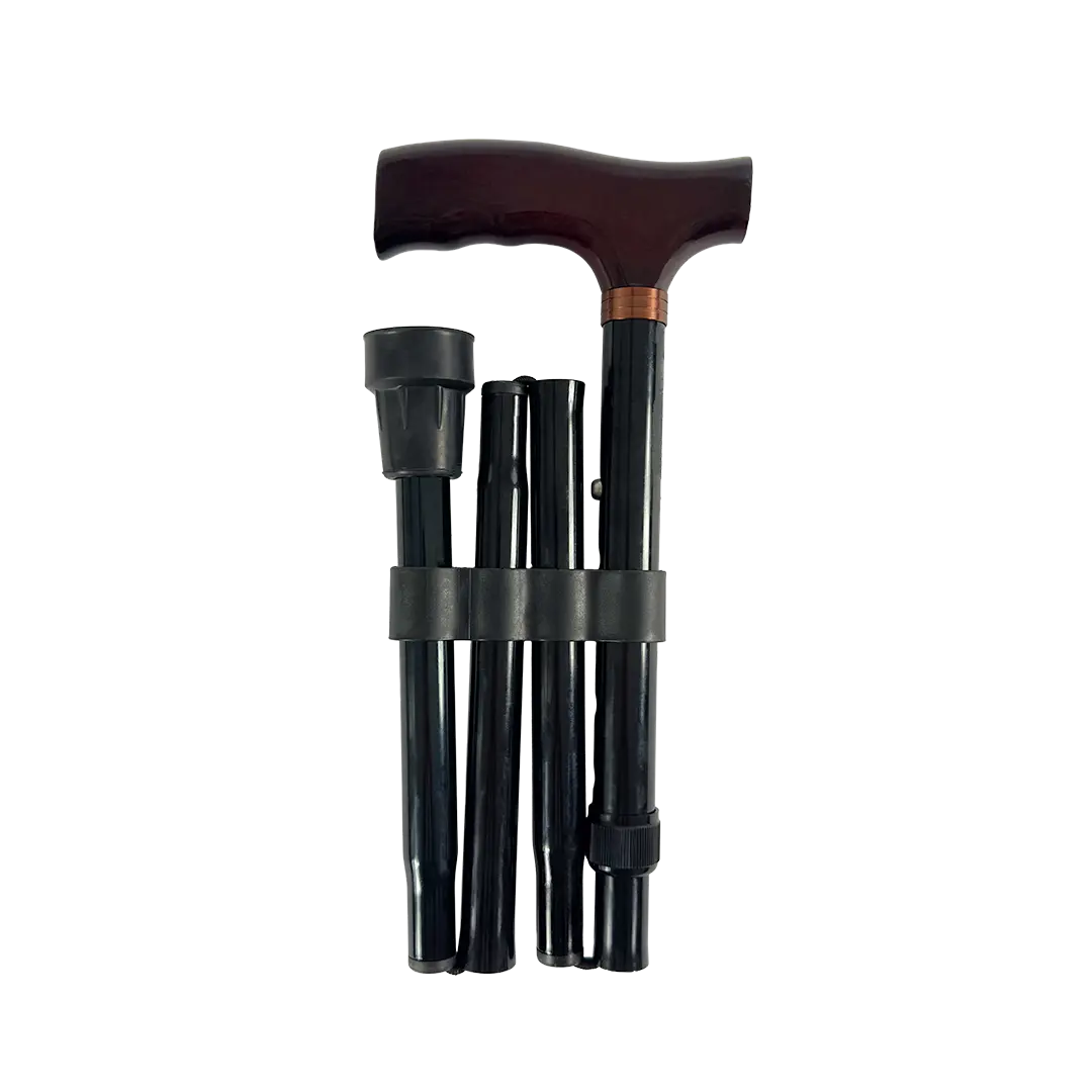Parvum Walking Cane Fold (Black)